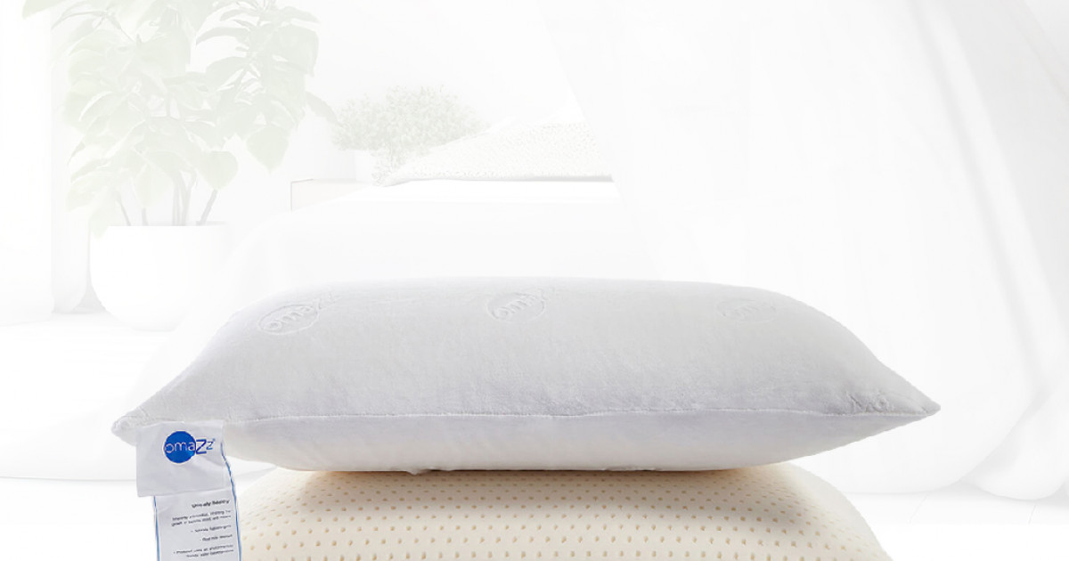 Omazz® Natural Latex Foam Pillow Authentic Talatech™ Omazz Thailand